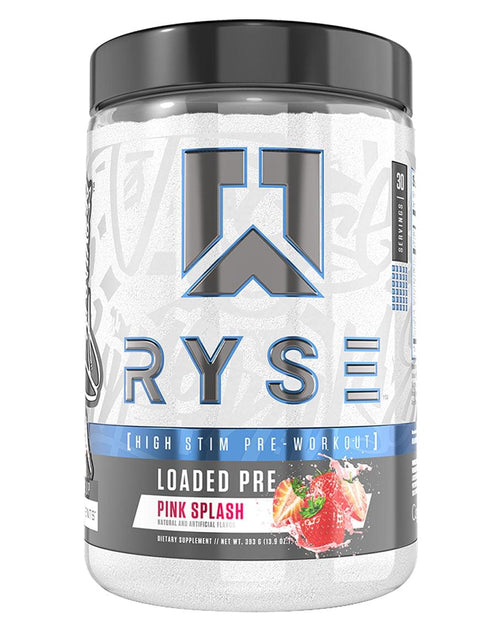 RYSE Loaded Pre-Workout Pink Splash