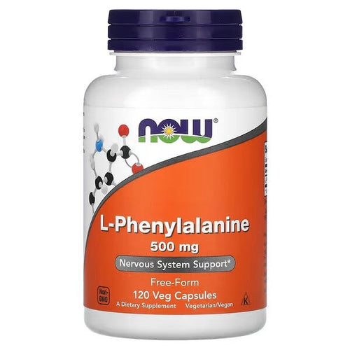 L-Phenylalanine 500 mg, 120 Count, By NOW NOW