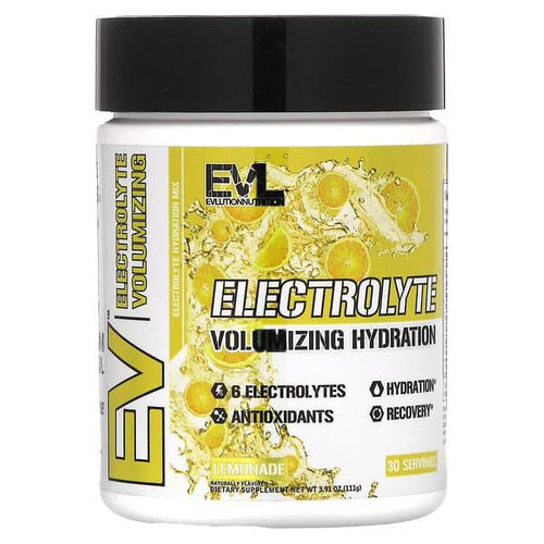 EVL Nutrition, Electrolyte Volumizing Hydration General EVL NUTRITION Lemonade