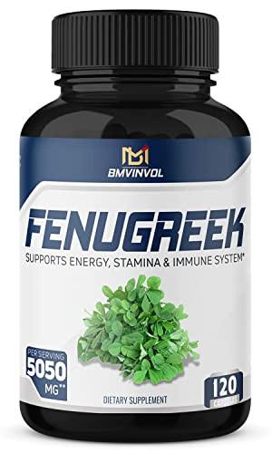 Fenugreek Capsules 5050mg by Bmvinvol Vitamins & Supplements SUPPS247