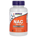 NOW NAC With Selenium 600mg, 100 Capsules