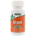 NOW Iron 18 mg,120 Veg Capsules