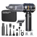 Car Vacuum Cleaner,22000PA High Power Mini Vacuum Cleaner,Rechargeable Handheld Vacuum,Portable Cordless Compressed Air Duster Air Blower for Car Home goldblack by Lyiazsoy