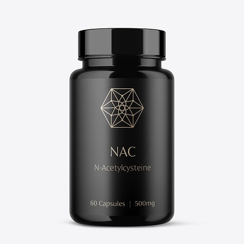 NAC 500mg 60 Capsules By Nature's Body General Nature's Body