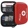 First Aid Kit – Emergency Survival Medical Bag with Essential Supplies, Compact Safety Kit for Vehicle, Outdoor, Roadside & Home Use by Roobuck
