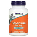 NOW Foods, Selenium, 200 mcg, 180 Veg Capsules