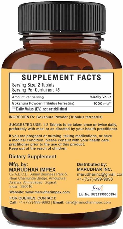 Minature Gokshura Tablets 90 Tablets General Not specified