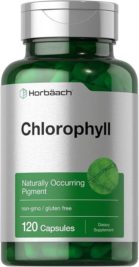 Chlorophyll Capsules, 120 Count, By Horbäach Horbaach
