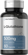 L Glutathione 500mg by Horbaach 60 Capsules