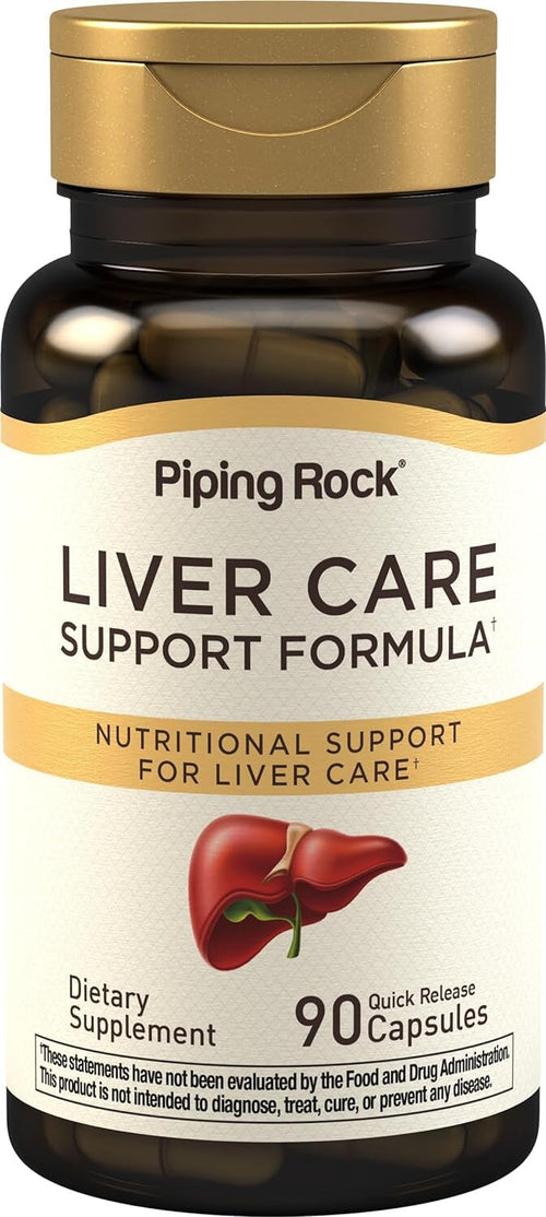 Liver Care 90 Quick Release Capsules by PipingRock General Not specified