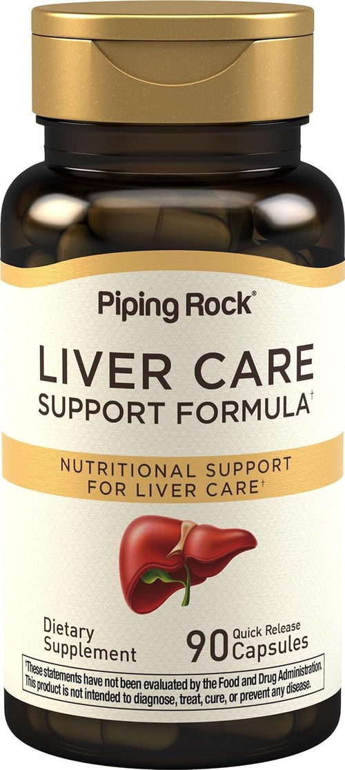 Liver Care 90 Quick Release Capsules by PipingRock General Not specified