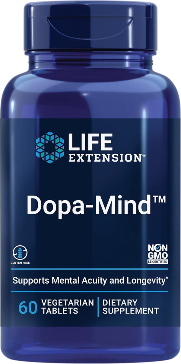 Dopa-Mind, 60 Tablets, By Life Extension