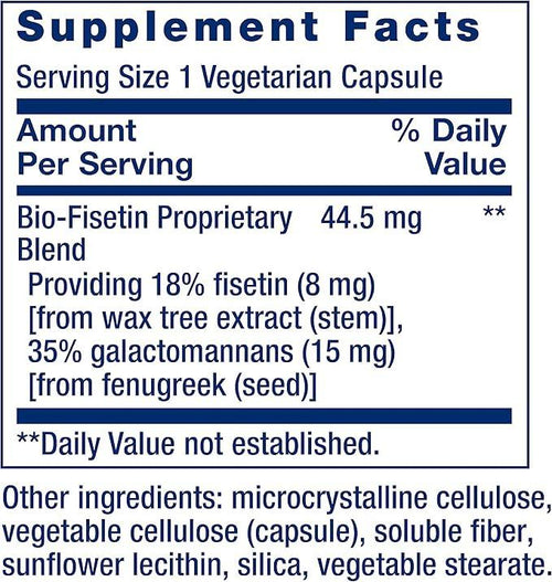 Bio-Fisetin, 30 Vegetarian Capsules, By Life Extension.