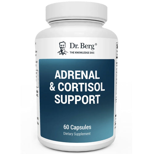 Adrenal & Cortisol Support by Dr Berg anti stress, adrenal rebuild, SUPPS247 60 Count