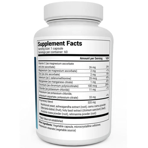 Adrenal & Cortisol Support by Dr Berg anti stress, adrenal rebuild, SUPPS247