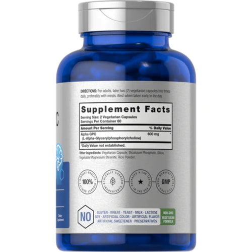 Alpha GPC 600 mg by Horbaach GENERAL HEALTH SUPPS247
