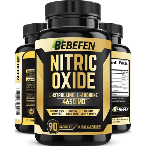 BEBEFEN Nitric Oxide 4650mg Nitric Oxide Boosters SUPPS247