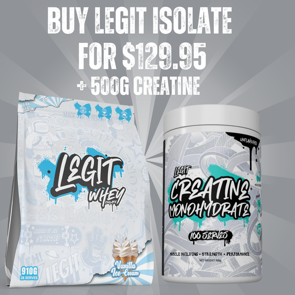Legit Protein + Free Creatine Monohydrate