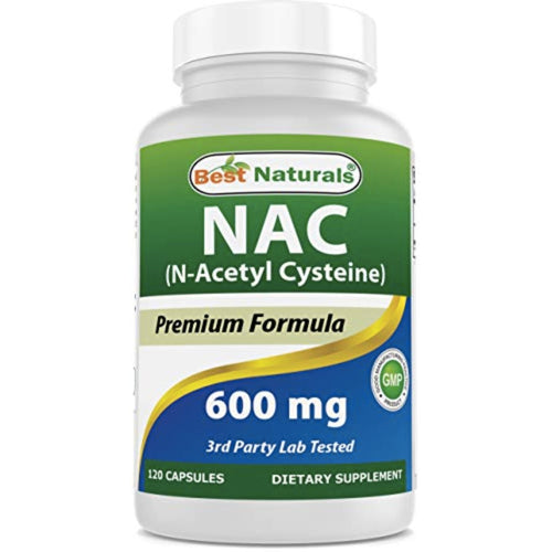 Best Naturals NAC N-Acetyl Cysteine 600 mg GENERAL HEALTH SUPPS247