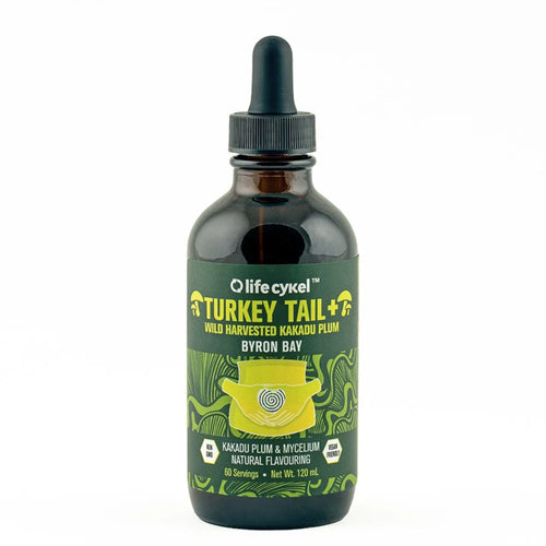 Turkey Tail Mushroom by Life Cykel gut health Life Cykel 120 ml