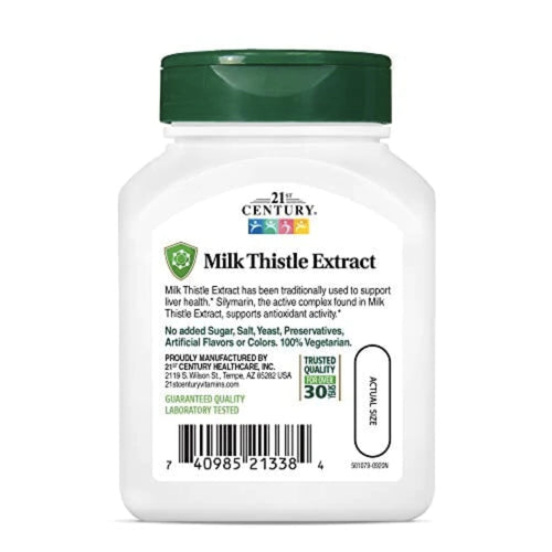 21st Century Milk Thistle Extract Milk Thistle 21st Century