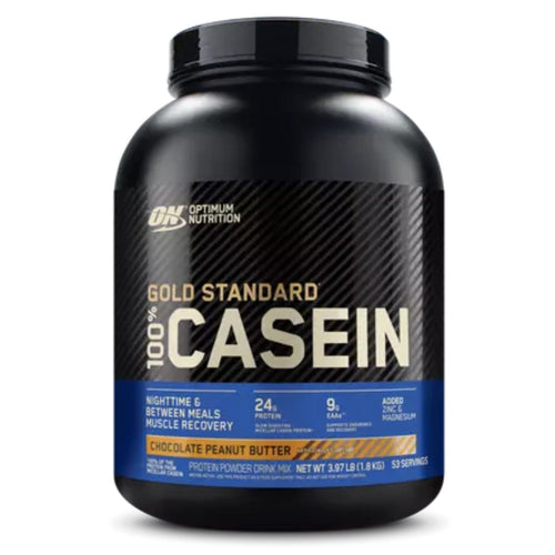 Gold Standard 100% Casein General OPTIMUM NUTRITION 4Lb Chocolate Peanut Butter