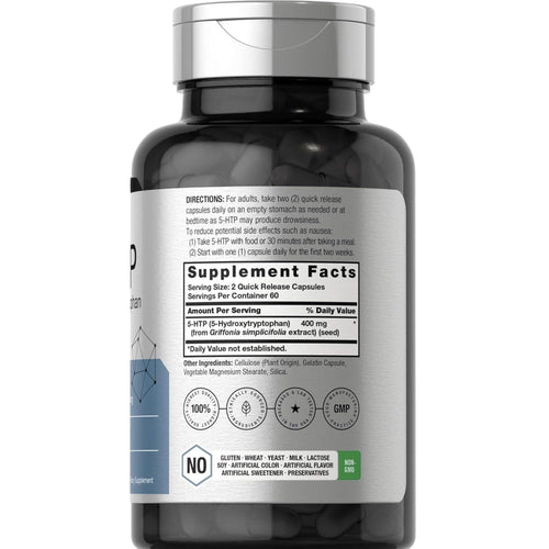 5-HTP 400 mg by Horbaach BRAIN BOOSTER Amazon