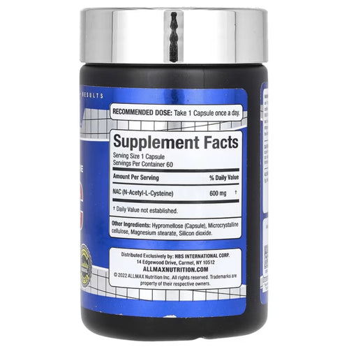 AllMax Essentials NAC 600 mg General ALLMAX