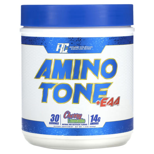 Amino Tone + EAA by Ronnie Coleman Signature Series Aminos IHERBS Cherry Limeade