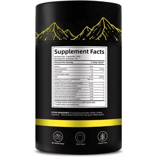 Pure Himalayan Shilajit Gummies Gold Vitamins, Minerals & Supplements SUPPS247
