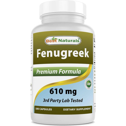 Best Naturals Fenugreek 610 mg GENERAL HEALTH Best Naturals