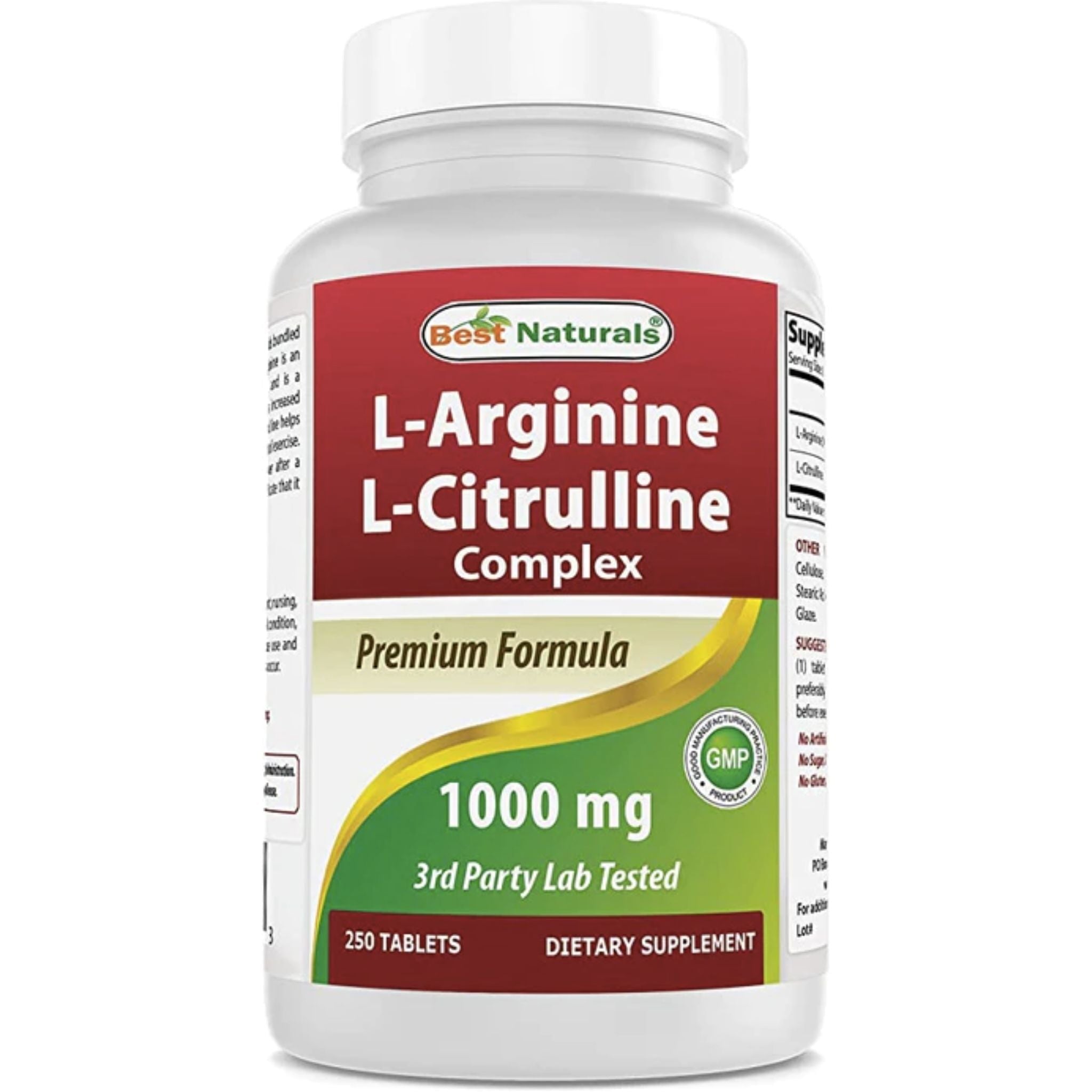 best naturals l carnitine Best Naturals L-Arginine L-Citruline Complex - Supplements
