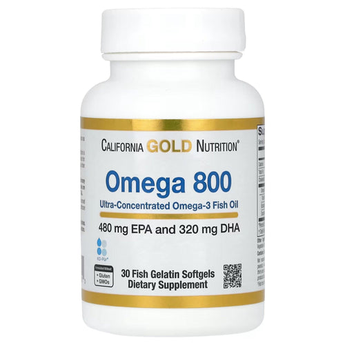 California GOLD Nutrition Omega 800 omega 3 SUPPS247
