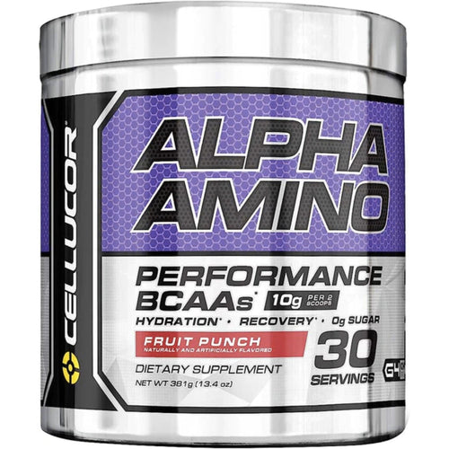 Cellucor Alpha Amino EAA & BCAA EAA'S SUPPS247 Fruit Punch