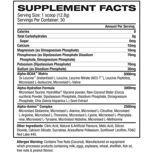Cellucor Alpha Amino EAA & BCAA EAA'S SUPPS247