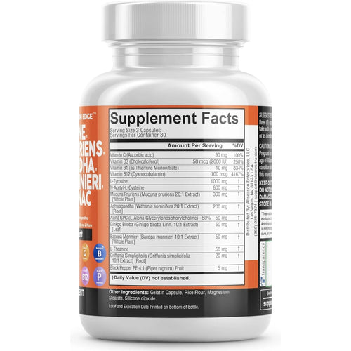 Cogni Edge by Clean Nutraceuticals cognitive support Amazon