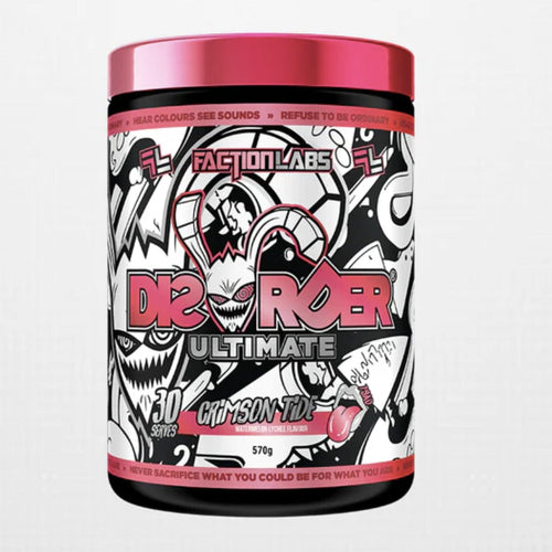 Disorder Ultimate by Faction Labs Pre-Workout Faction Labs Crimson Tide (Watermelon Lychee)