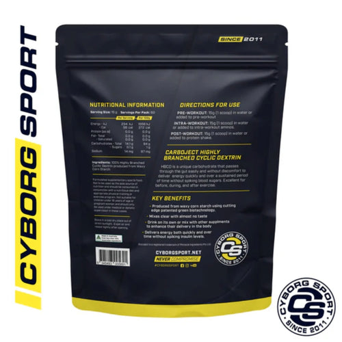 Cyborg Sport's GlycoJect HBCD CARBOHYDRATES Cyborg