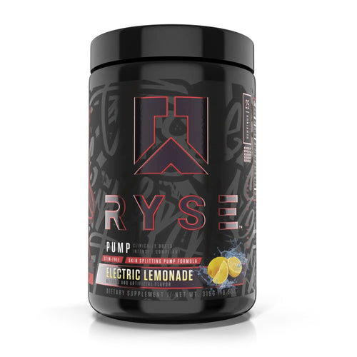 RYSE PUMP by Project Blackout pump supps247Springvale 25 SERVES ELECTRIC LEMONADE