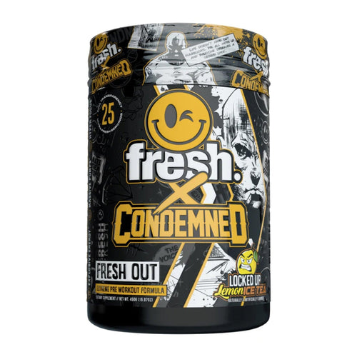Fresh Out High Stim Pre-workout by Condemned labz Pre-Workout Condemned Labz Lemon Iced Tea