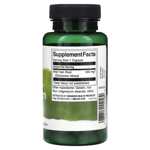 Full Spectrum Wild Yam by Swanson hormone balance SWANSON
