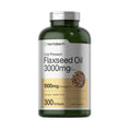 Flaxseed Oil Softgels 3000mg | 300 Count | by Horbaach