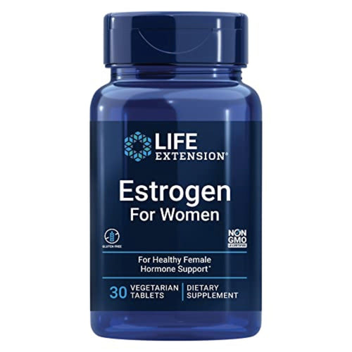 Life Extension's Estrogen for Women hormone balance supps247