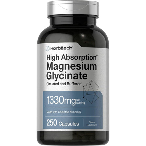 Magnesium Glycinate 1330 mg by Horbaach.