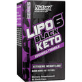 Nutrex Lipo 6 Black Keto Advanced Formula thermogenic formula 60 count