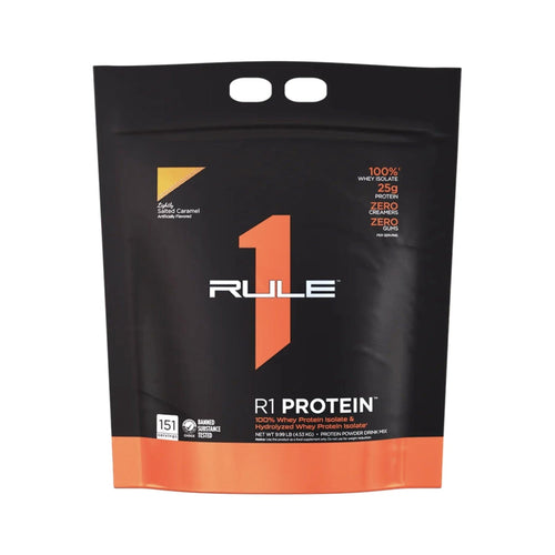 R1 Protein WPI 10 lbs by Rule 1 Protein isolate RULE 1 Lightly Salted Caramel 10 LBS