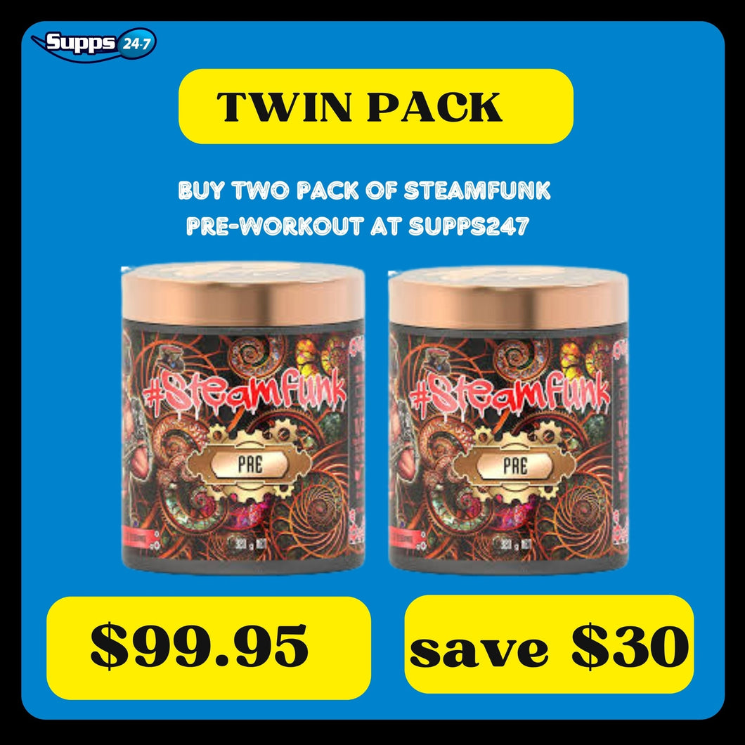 Streamfunk Pre by 13 Lives Twin Pack Pre-Workout supps247Springvale 