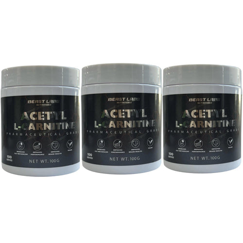 Acetyl L-Carnitine by Beast Labs Nutrition L-carnitine beast labs Buy 3