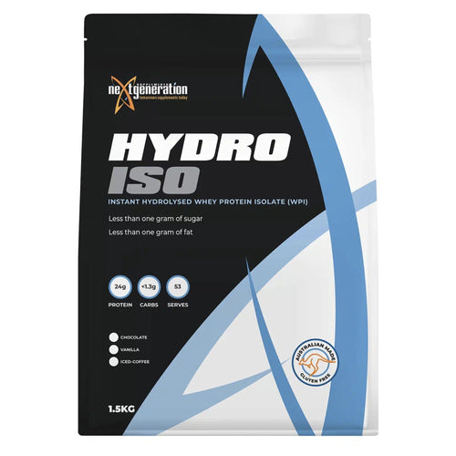 Hydro Iso WPI by Next Generation Protein isolate supps247Springvale Chocolate 1.5 Kg