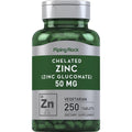 Chelated Zinc Gluconate 50mg by PipingRock